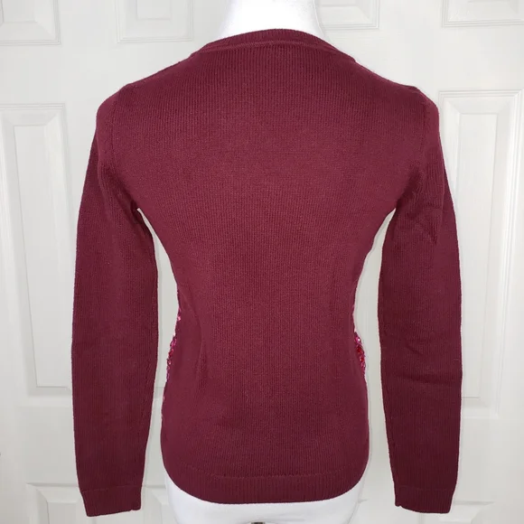 Talbots Nordic Wool Blend Embellished Sweater NWT ($99.99) - Picture 5 of 8